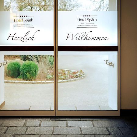 Hotel Am Kurpark Spaeth Bad Windsheim Exterior foto