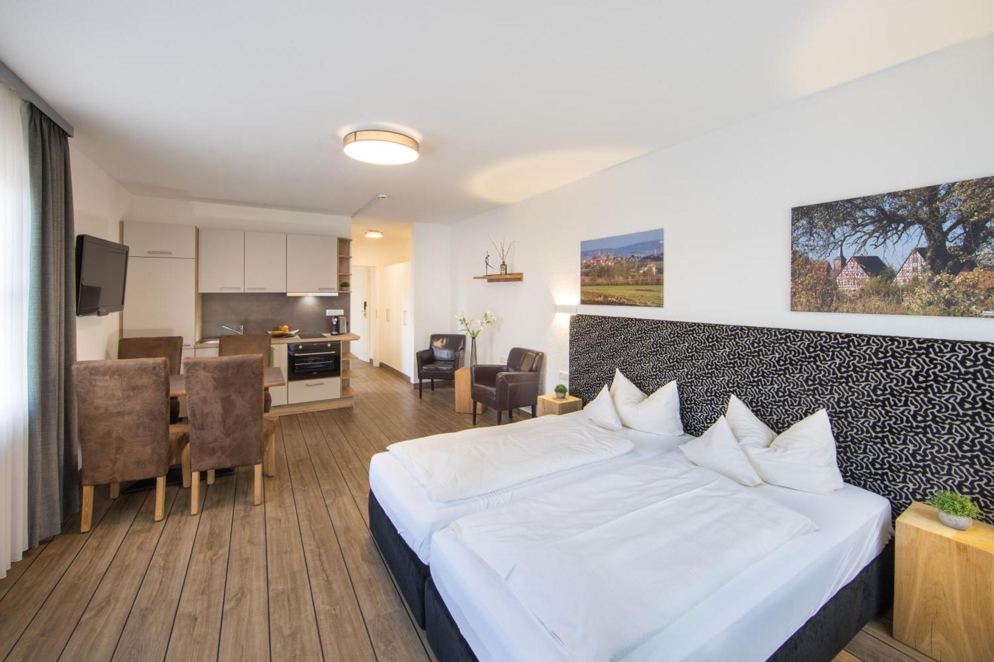 Hotel Am Kurpark Spaeth Bad Windsheim Exterior foto